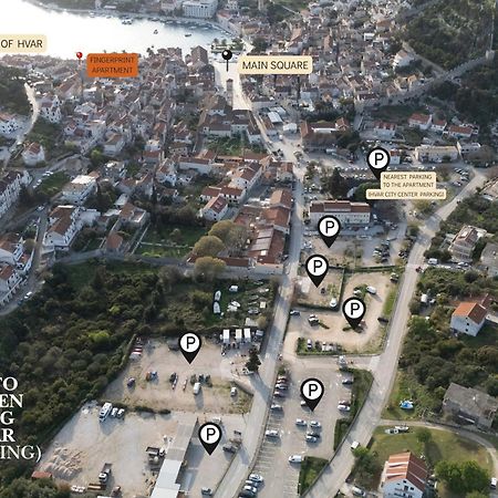 Fingerprint Central Apartment 5 Min From Center & Beach Hvar Town Exterior foto